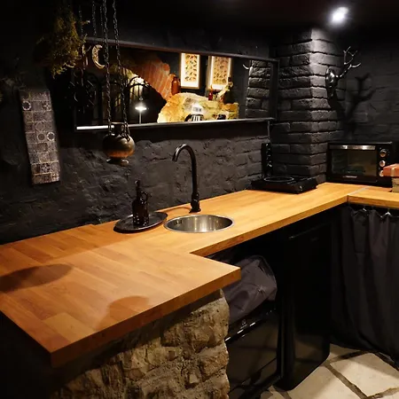 Witch House With Fireplace