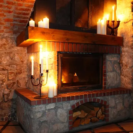 Witch House With Fireplace